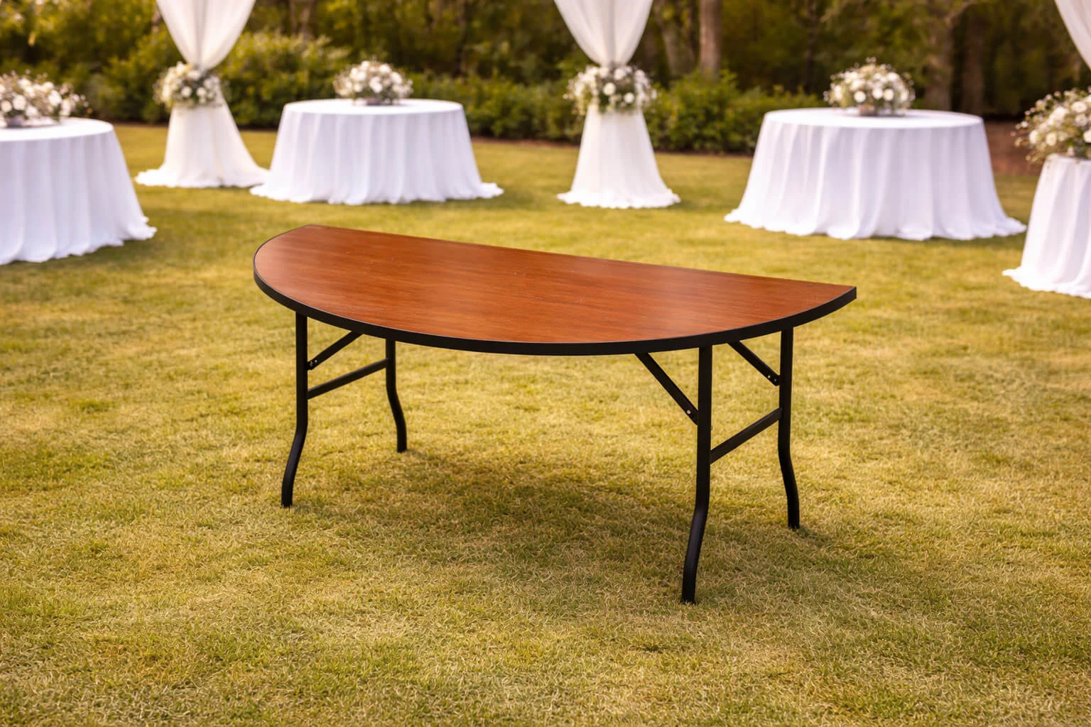 fmr prestations table demi rond